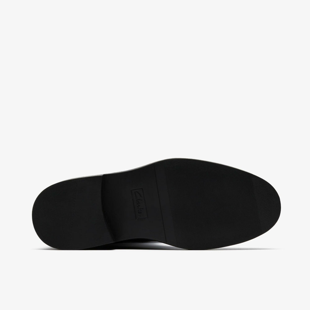 Previa Hi Black Leather | Clarks Sale - Women