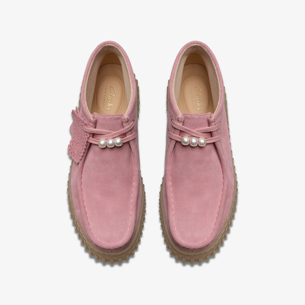 Torhill Moss Dusty Rose Suede | Clarks on Sale - Women