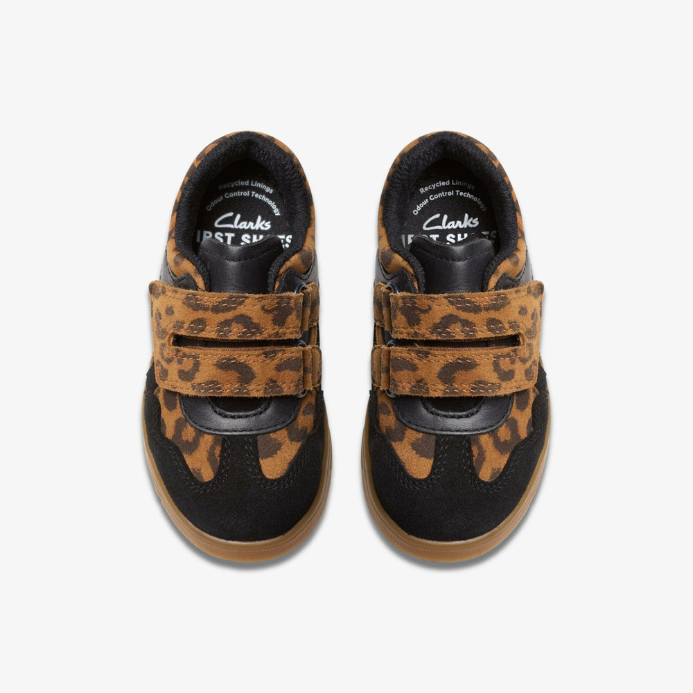 Disco Vibe Toddler Leopard Print | Clarks outlet - Kids