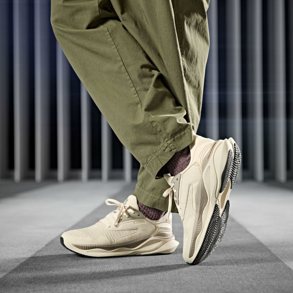 Clarks Pace Off White Combination | Clarks outlet - Men