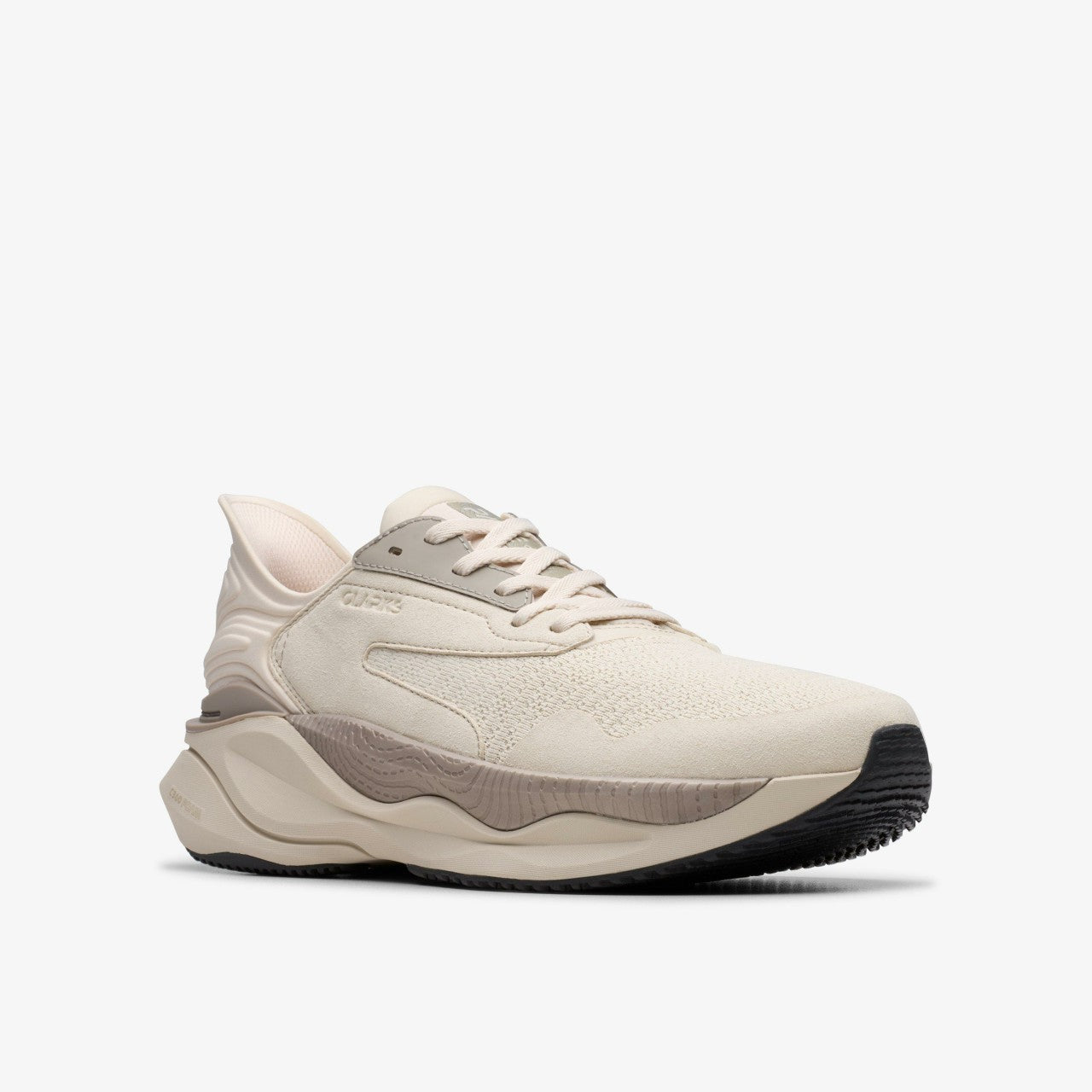 Clarks Pace Off White Combination | Clarks outlet - Men