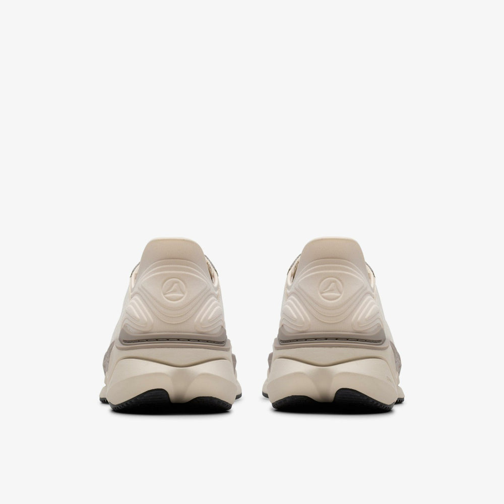 Clarks Pace Off White Combination | Clarks outlet - Men