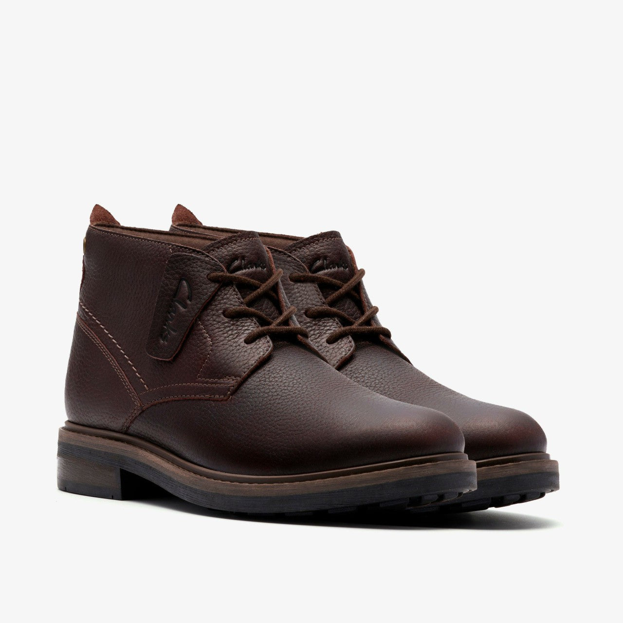 Newford Mid Waterproof Brown Warmlined Leather | Clarks Sale - Men