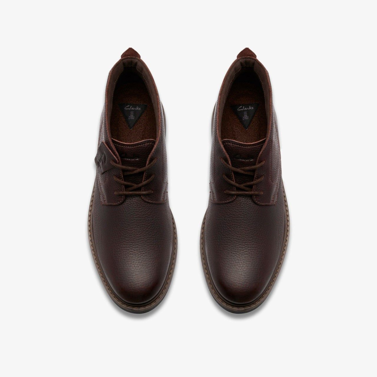 Newford Mid Waterproof Brown Warmlined Leather | Clarks Sale - Men