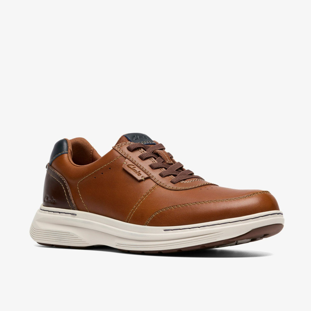 Craftwell Lace Tan Leather | Clarks discount - Men