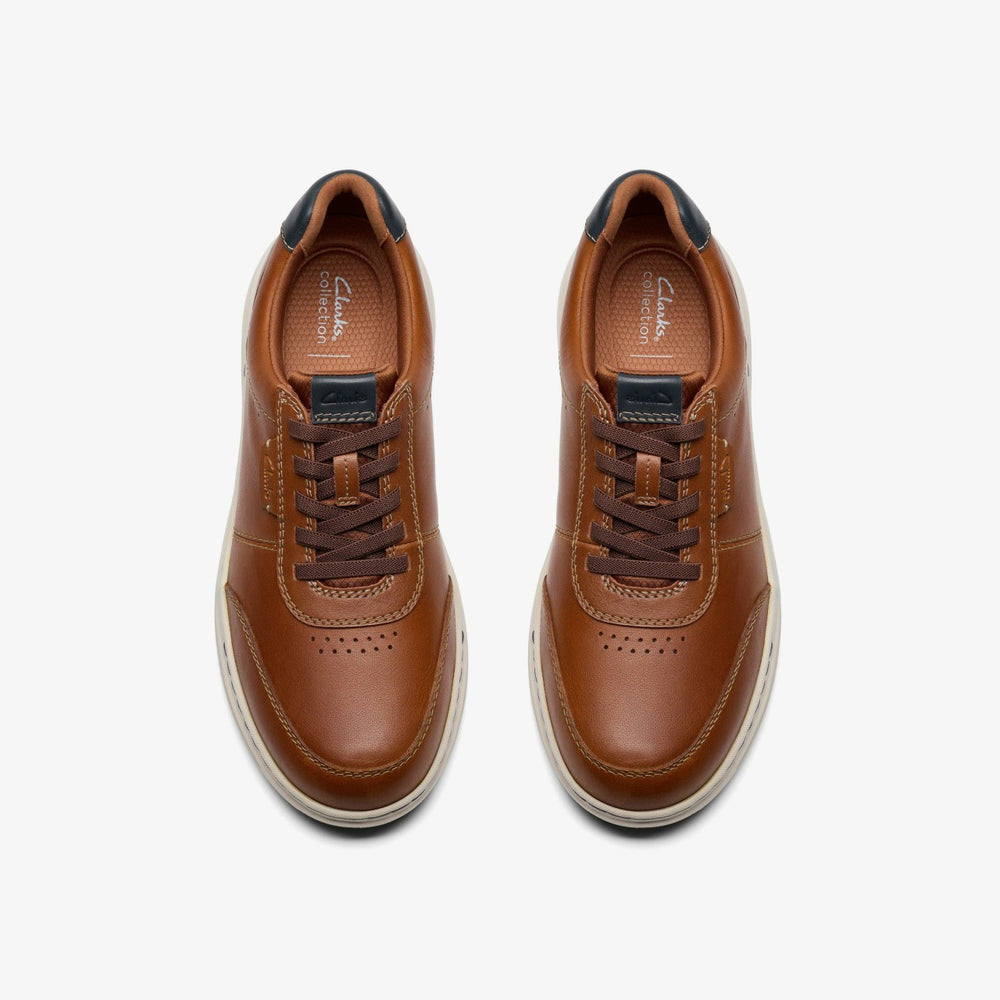 Craftwell Lace Tan Leather | Clarks discount - Men