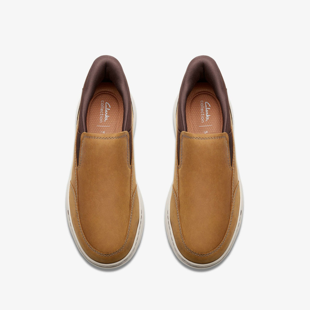 Craftwell Step Light Brown Leather | Clarks on Sale - Men