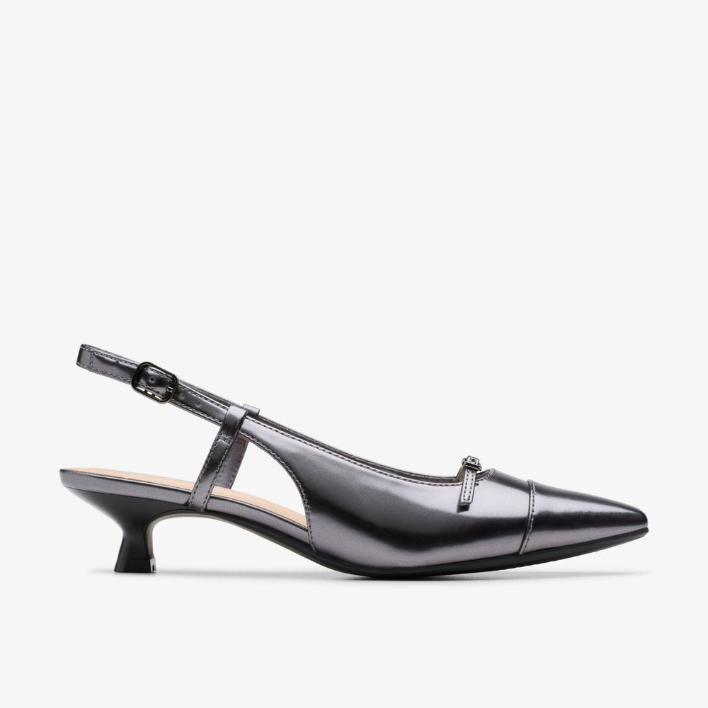Scarlyt Rowan Dark Pewter Metallic | Clarks discount - Women