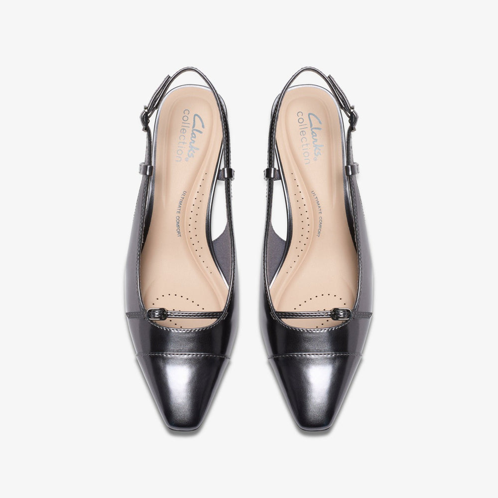 Scarlyt Rowan Dark Pewter Metallic | Clarks discount - Women