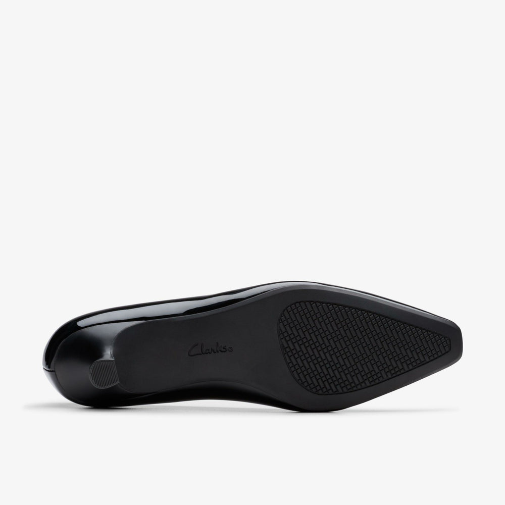 Scarlyt Piper Black Patent | Clarks outlet - Women