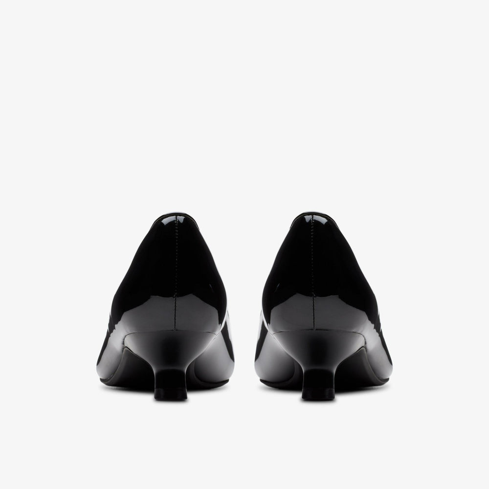 Scarlyt Piper Black Patent | Clarks outlet - Women