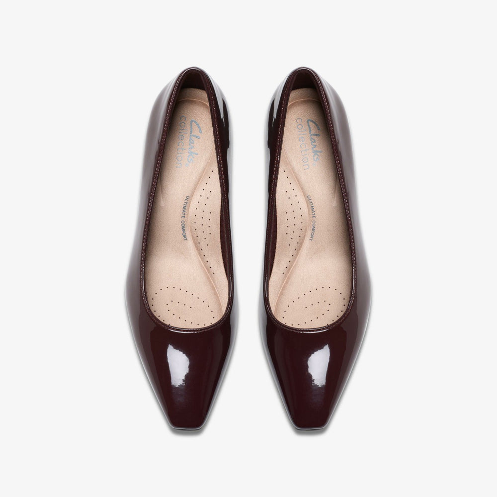 Scarlyt Piper Merlot | Clarks discount - Women