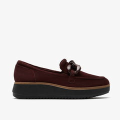 Zylah May Merlot Suede | Clarks discount - Women