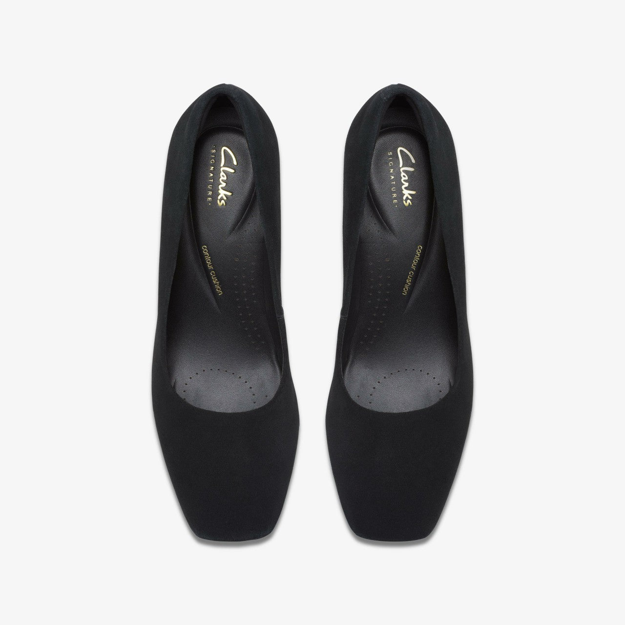Fernie Court Black Suede | Clarks outlet - Women