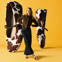 Livia Sky Cow Print | Clarks on Sale - Women