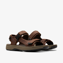 Saltway Edge Dark Brown Leather | Clarks outlet - Men