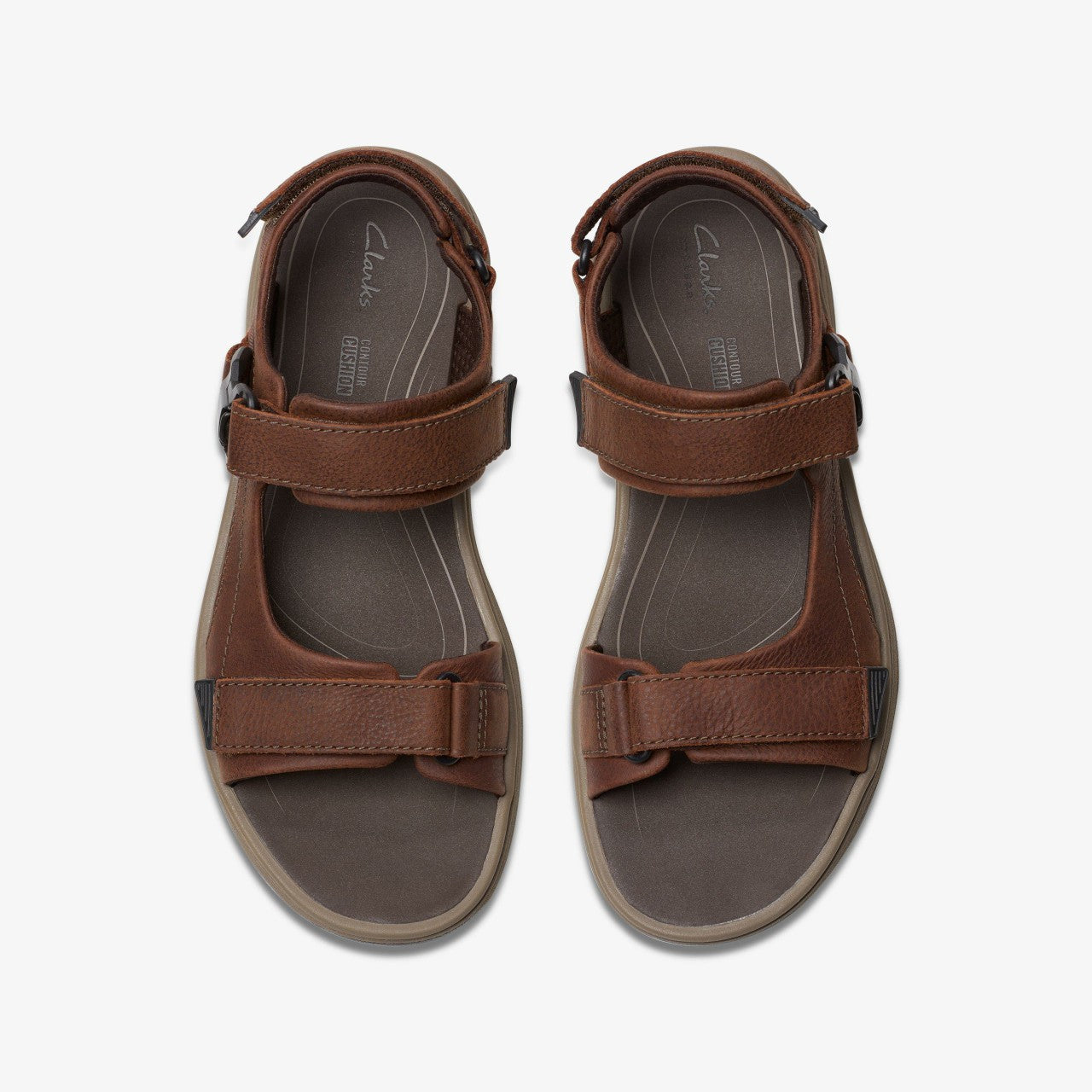 Saltway Edge Dark Brown Leather | Clarks outlet - Men