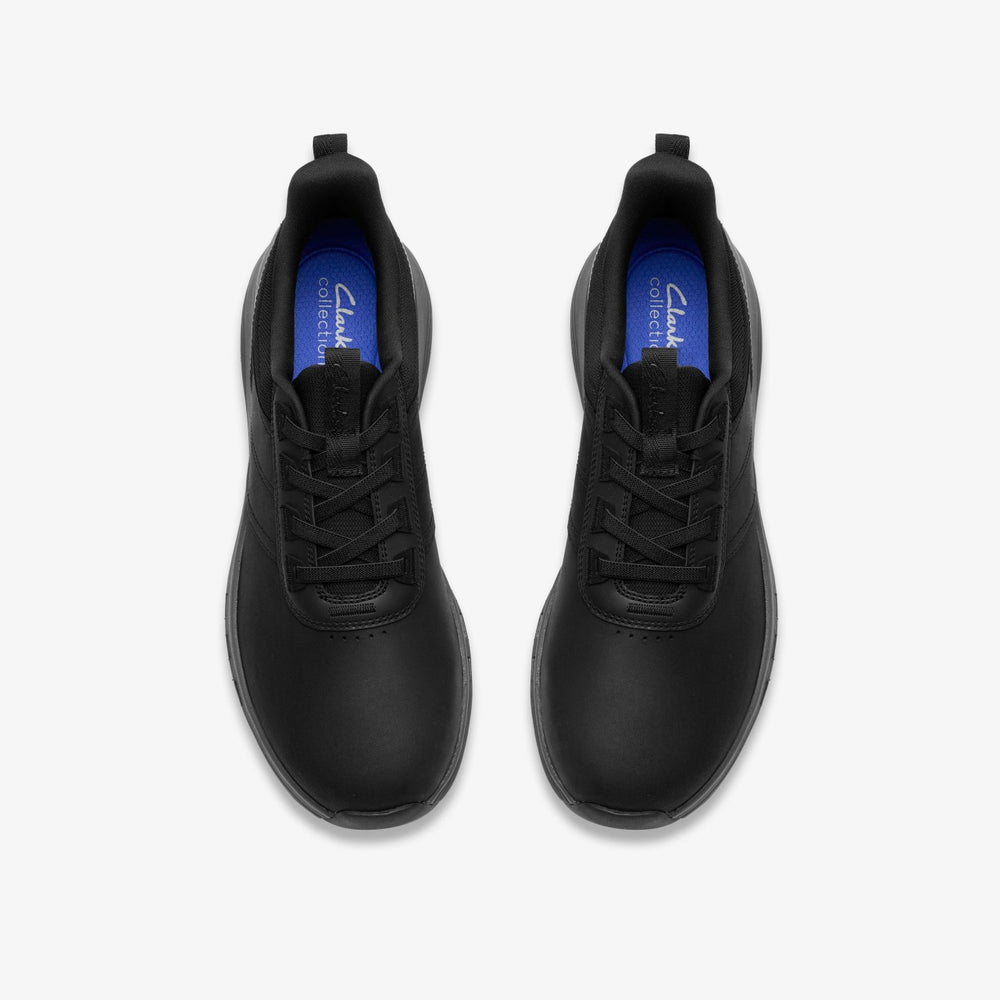 Motion Trek LX Black Leather | Clarks discount - Men