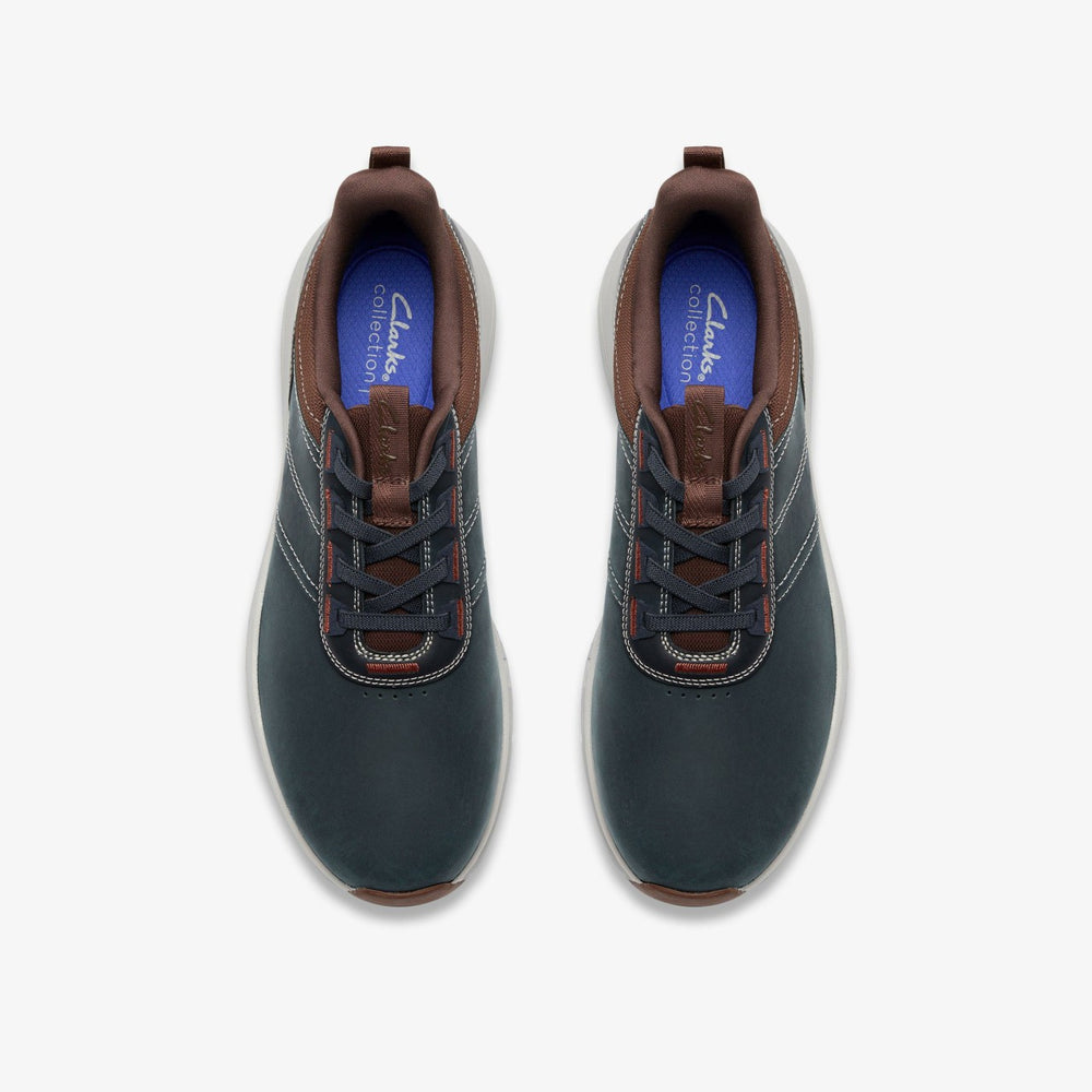 Motion Trek LX Navy Leather | Clarks online - Men