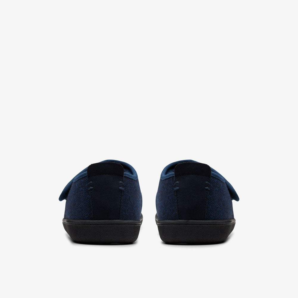 King Riptape Slipper Navy Interest | Clarks online - Men