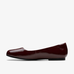 Livia Lily Burgundy Patent | Clarks Sale - Women