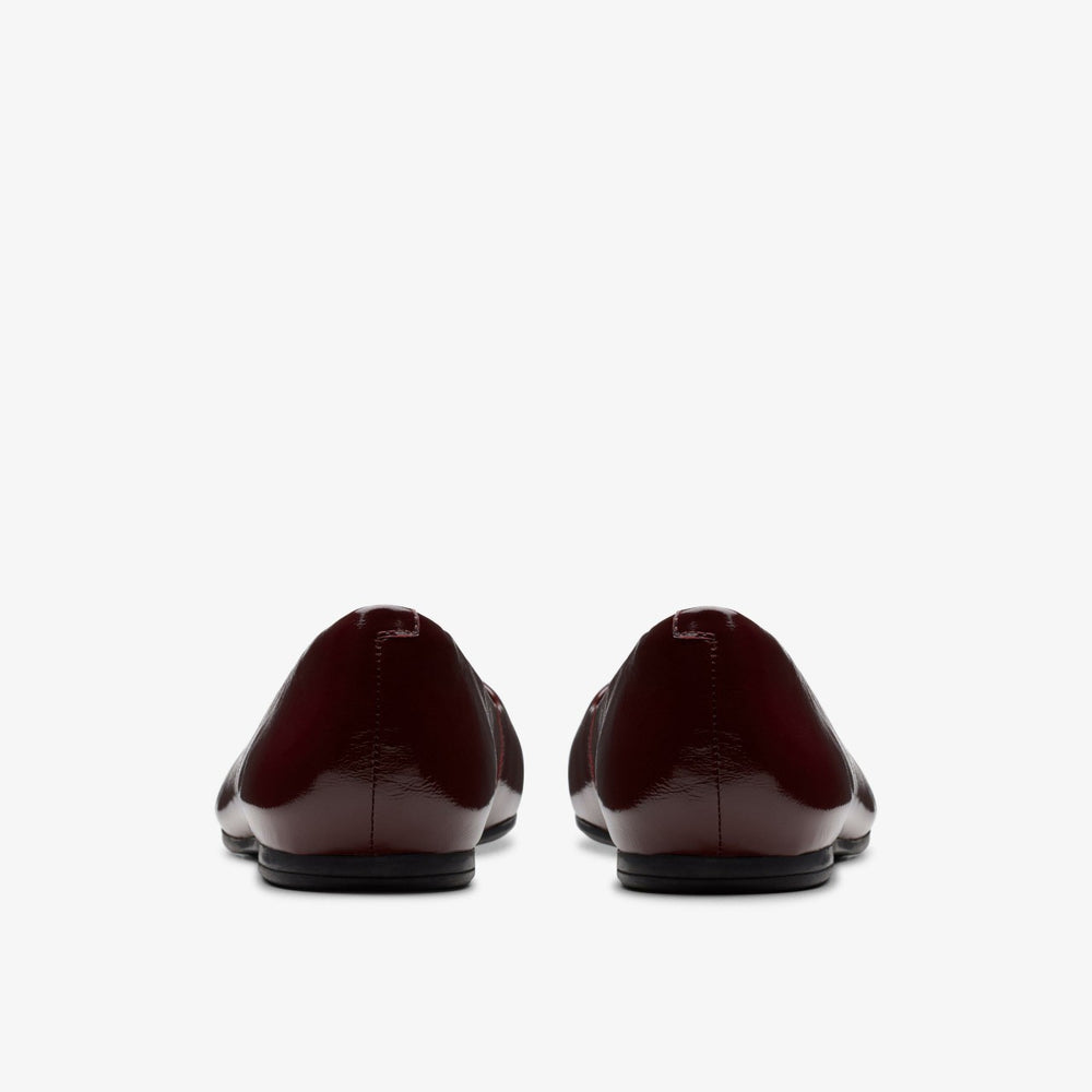 Livia Lily Burgundy Patent | Clarks Sale - Women