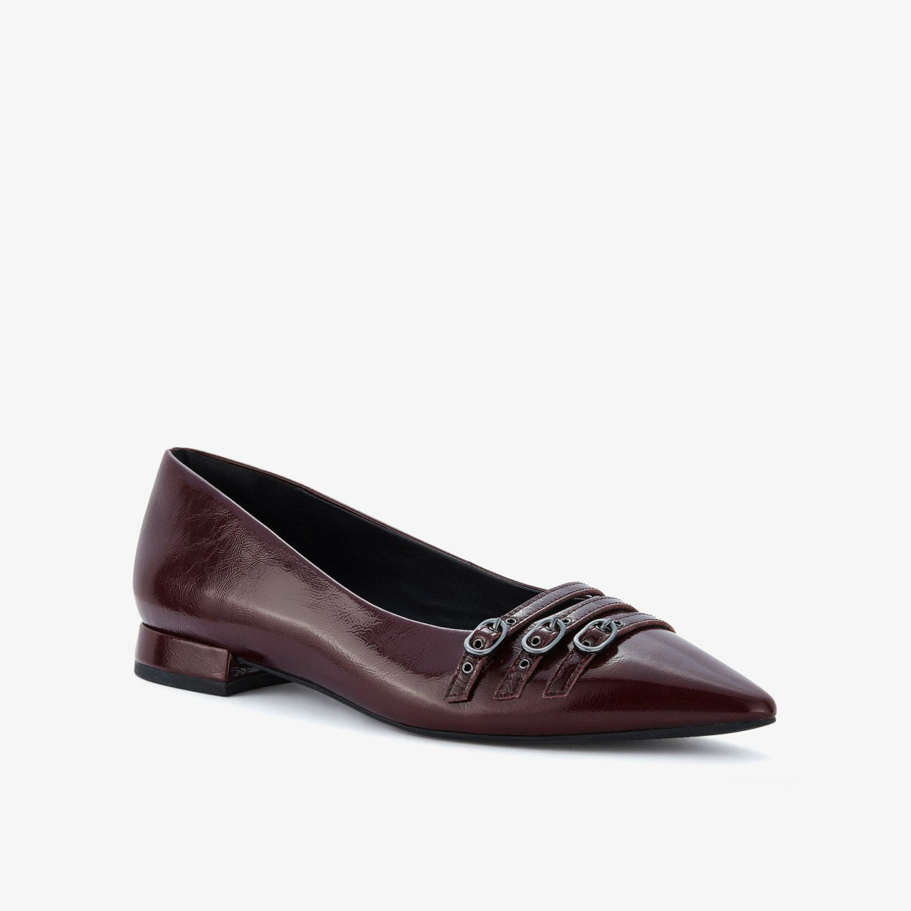 Sensa 15 Strap Burgundy Patent | Clarks Sale - Women