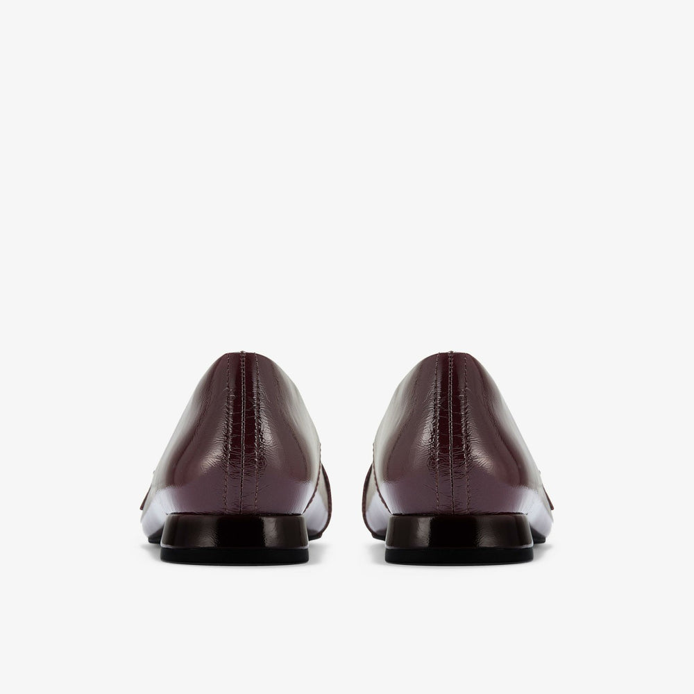 Sensa 15 Strap Burgundy Patent | Clarks Sale - Women