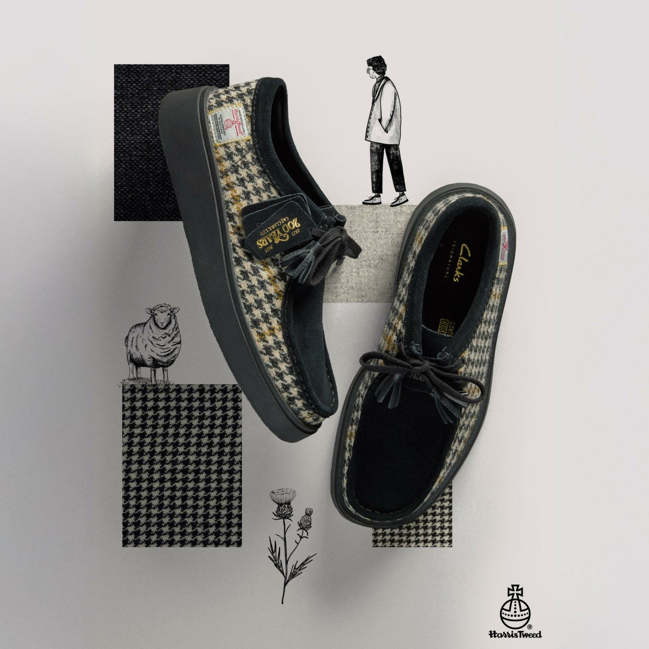 Torview Black Combination | Clarks on Sale - Men