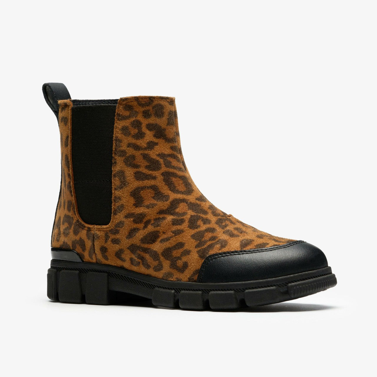 Evyn Chelsea Kid Leopard Print | Clarks for sale - Kids