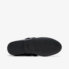 Finja Bar Youth Black Leather | Clarks for sale - Kids
