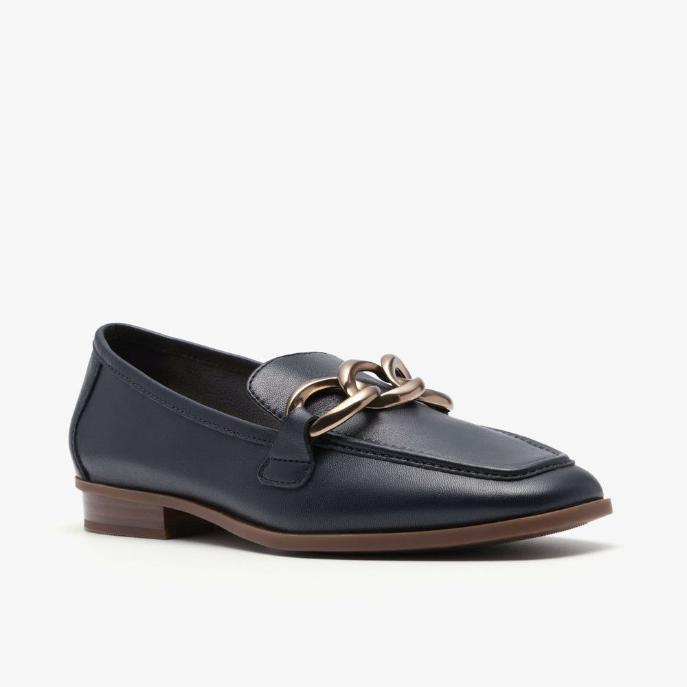 Sarafyna Iris Navy Leather | Clarks online - Women