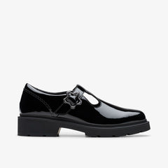 Eris Hope Youth Black Patent | Clarks for sale - Kids