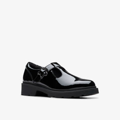 Eris Hope Youth Black Patent | Clarks for sale - Kids
