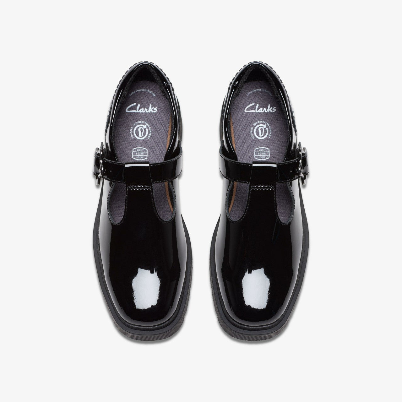 Eris Hope Youth Black Patent | Clarks for sale - Kids