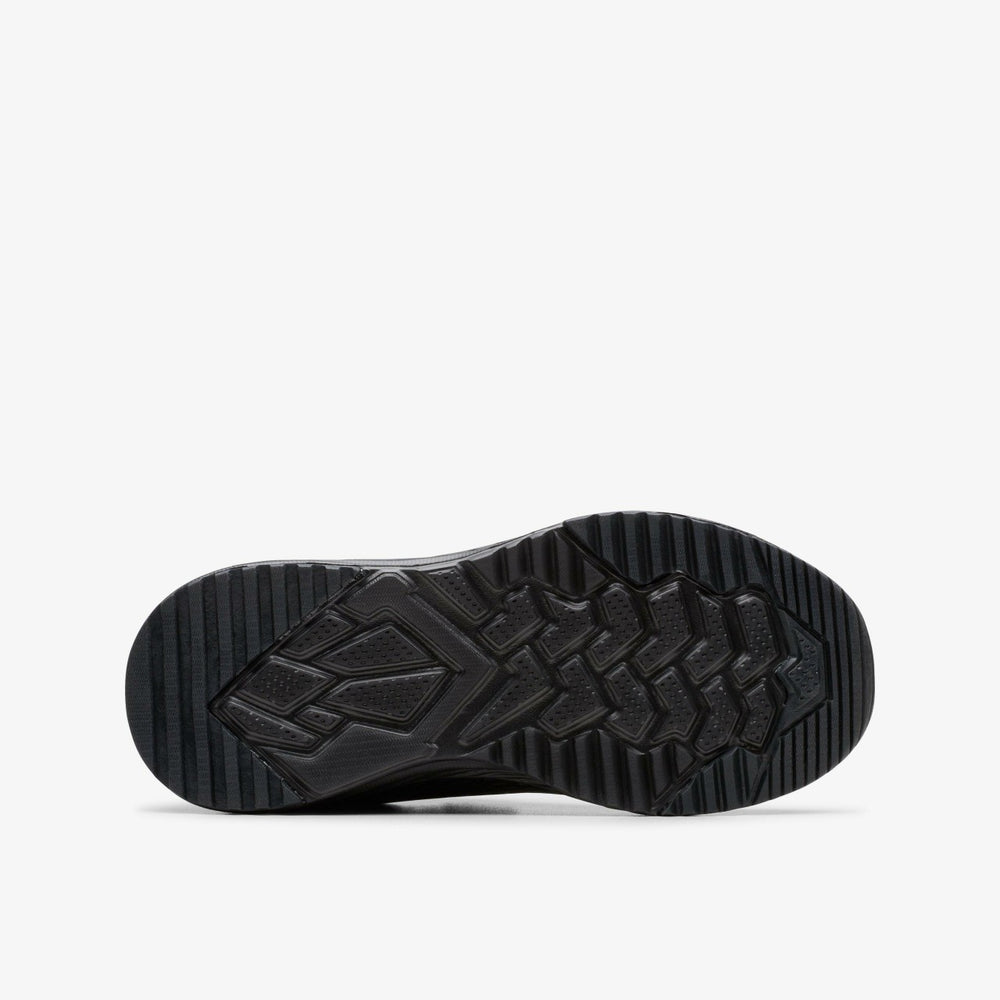 Deyes Dash Kid Black / Black | Clarks outlet - Kids