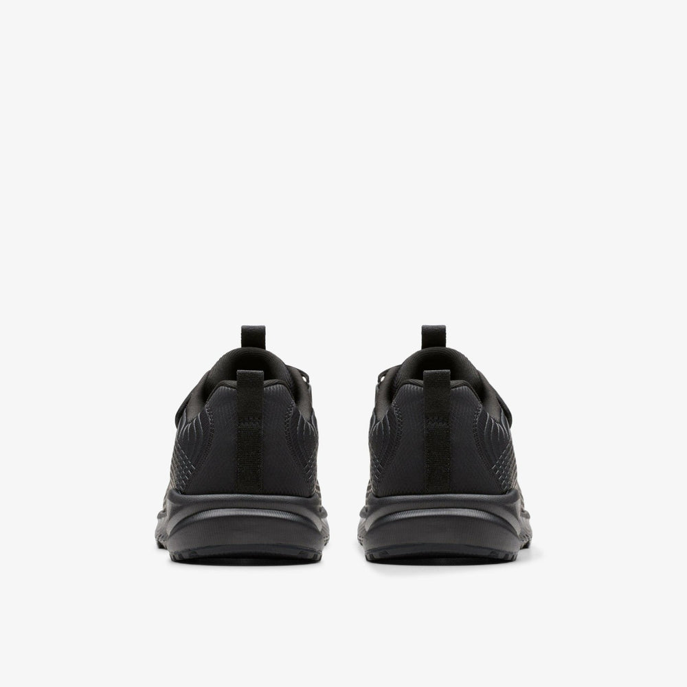 Deyes Dash Kid Black / Black | Clarks outlet - Kids