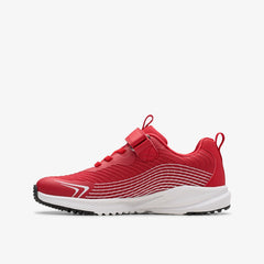 Deyes Dash Kid Red Synthetic | Clarks outlet - Kids