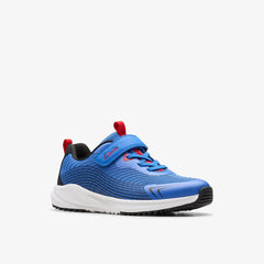 Deyes Dash Kid Blue Synthetic | Clarks on Sale - Kids