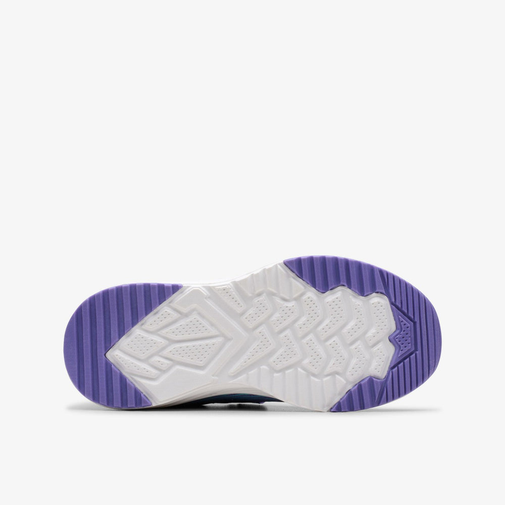 Deyes Dash Kids Purple Synthetic | Clarks online - Kids