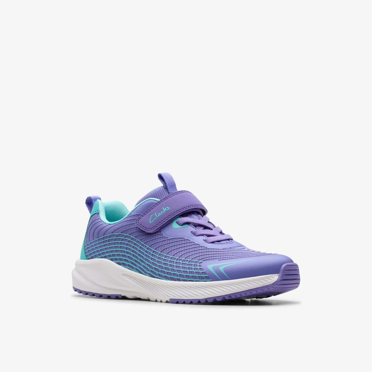 Deyes Dash Kids Purple Synthetic | Clarks online - Kids