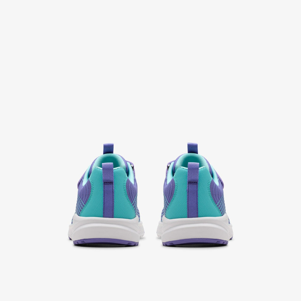 Deyes Dash Kids Purple Synthetic | Clarks online - Kids