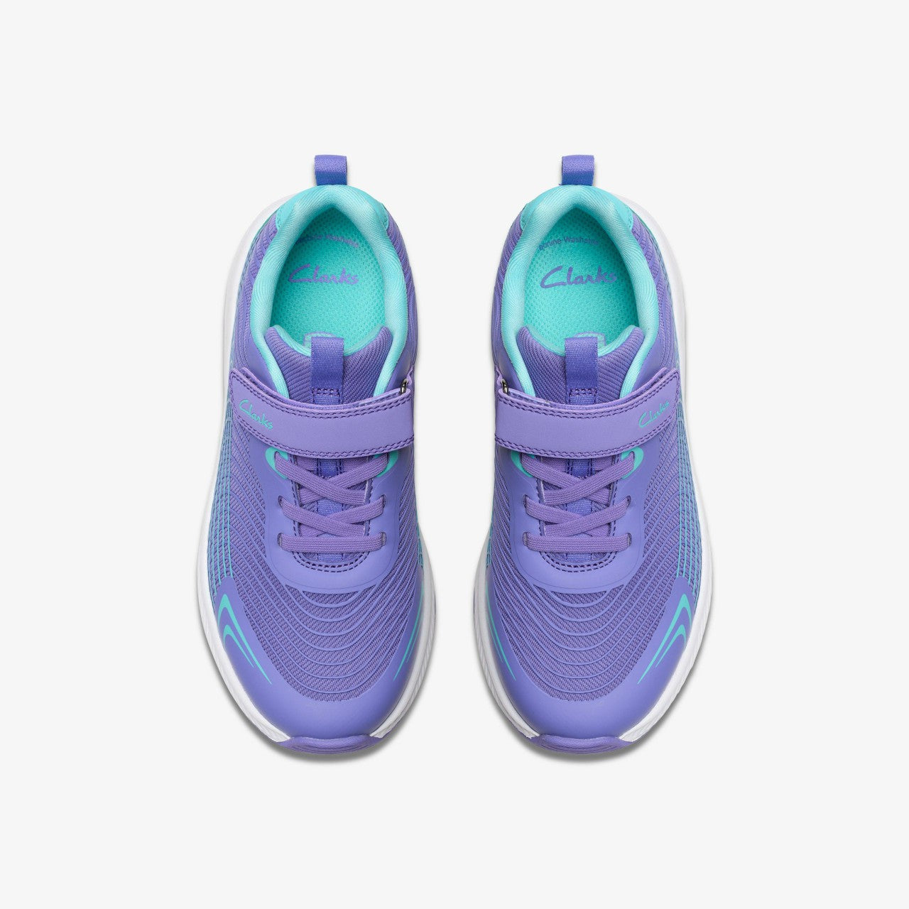 Deyes Dash Kids Purple Synthetic | Clarks online - Kids