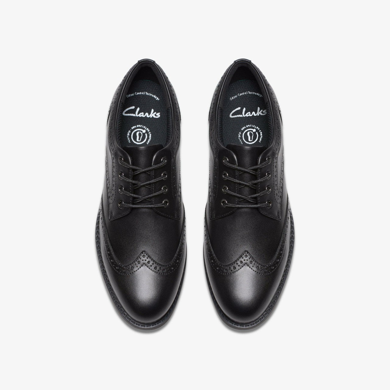 Tapa Pure Youth Black Leather | Clarks outlet - Kids