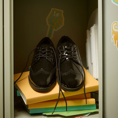 Tapa Pure Youth Black Patent | Clarks Sale - Kids