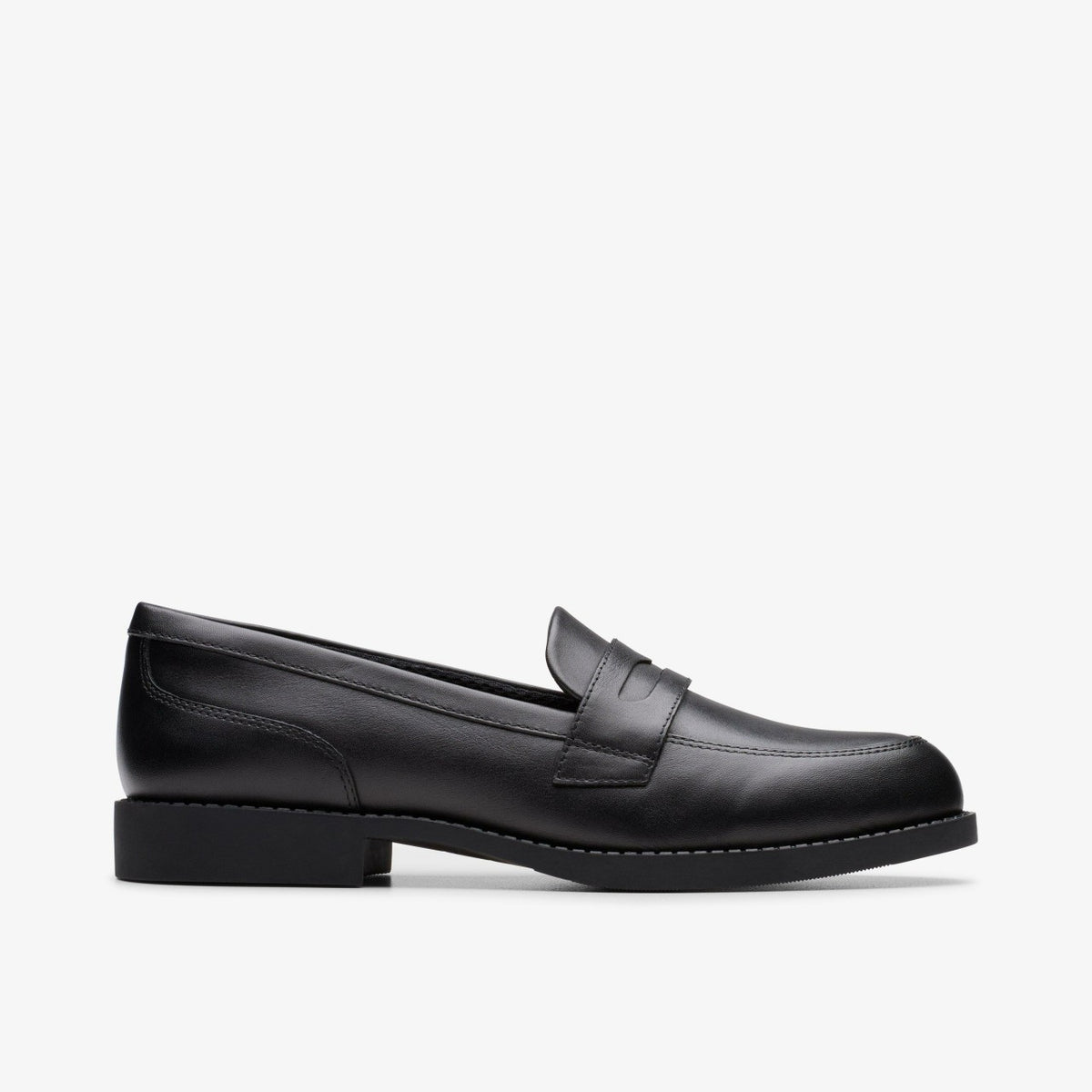Tapa Edge Youth Black Leather | Clarks for sale - Kids