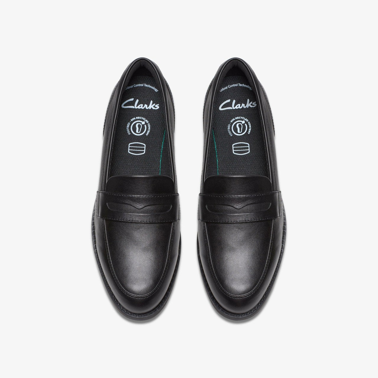 Tapa Edge Youth Black Leather | Clarks for sale - Kids