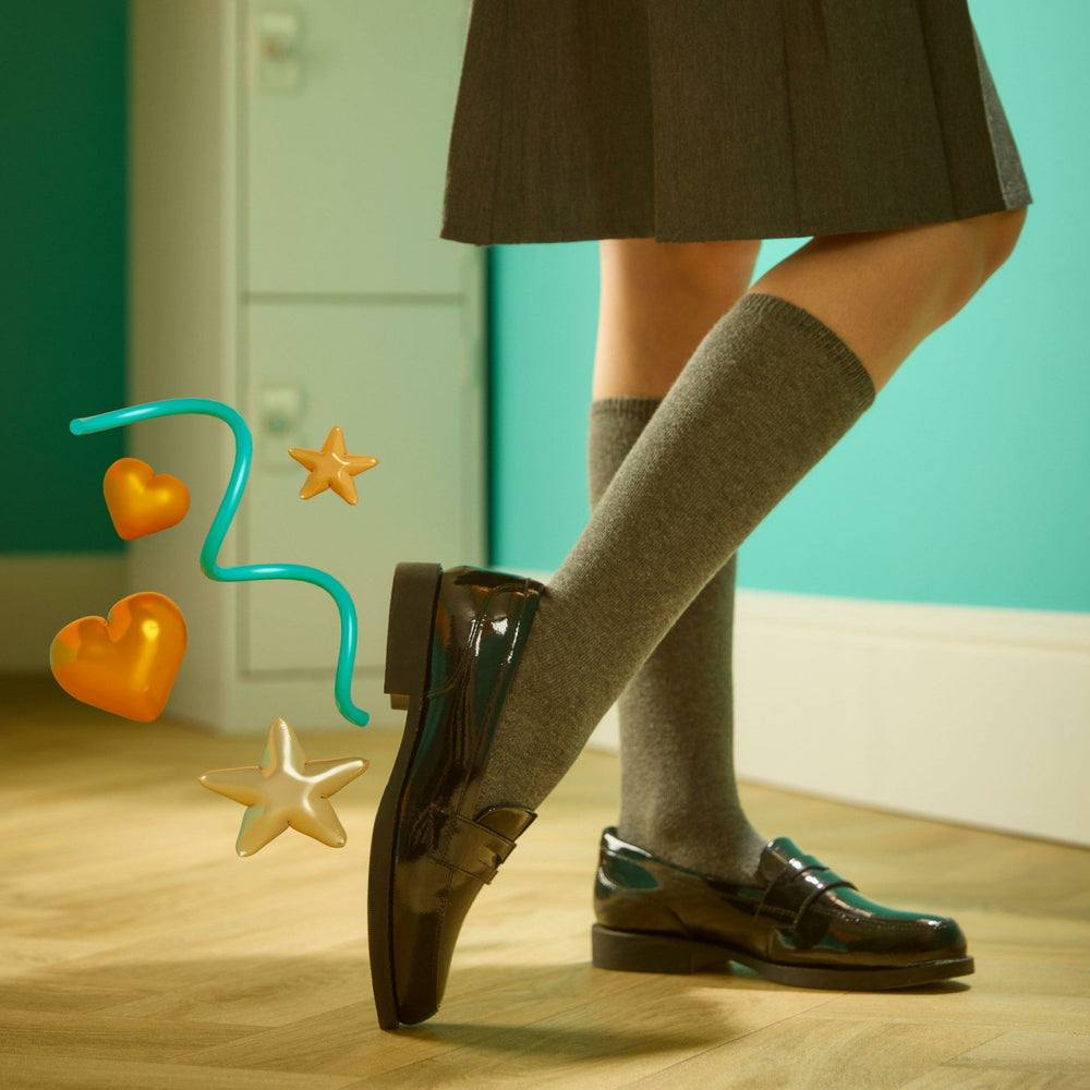 Tapa Edge Youth Black Patent | Clarks on Sale - Kids