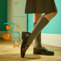 Tapa Edge Youth Black Patent | Clarks on Sale - Kids