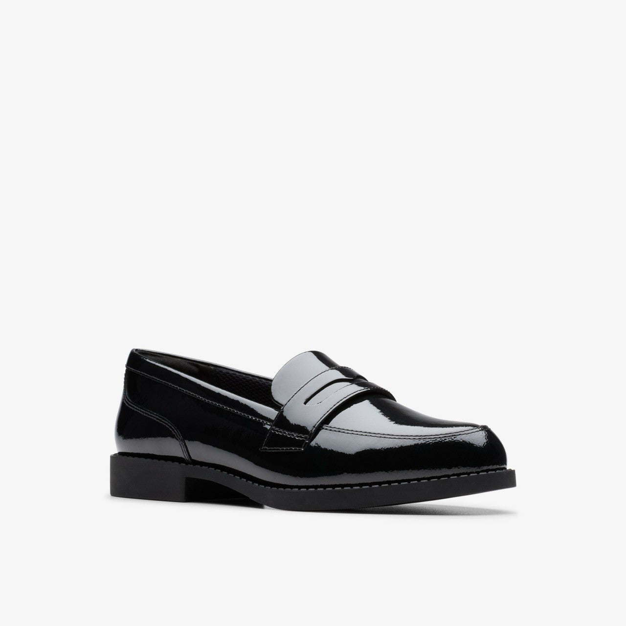 Tapa Edge Youth Black Patent | Clarks on Sale - Kids